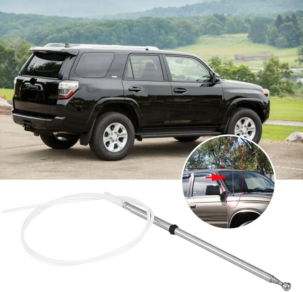 آنتن POENVFPO، آنتن هوایی رادیو اتومبیل FM AM 86337-35111، میله آنتن سقفی استریو اتومبیل برای N180 1996-2002 LN165 Surf KZN185 1996-2005 8633735111