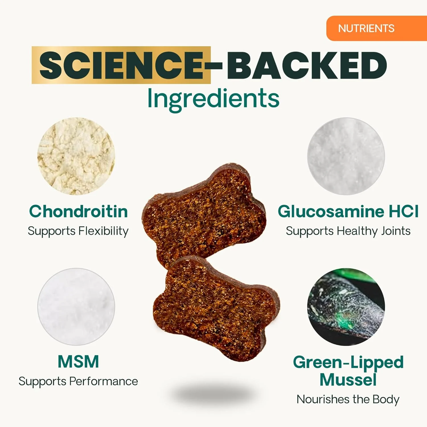 VetriScience Laboratories - GlycoFlex 3 پشتیبانی از مفصل و لگن