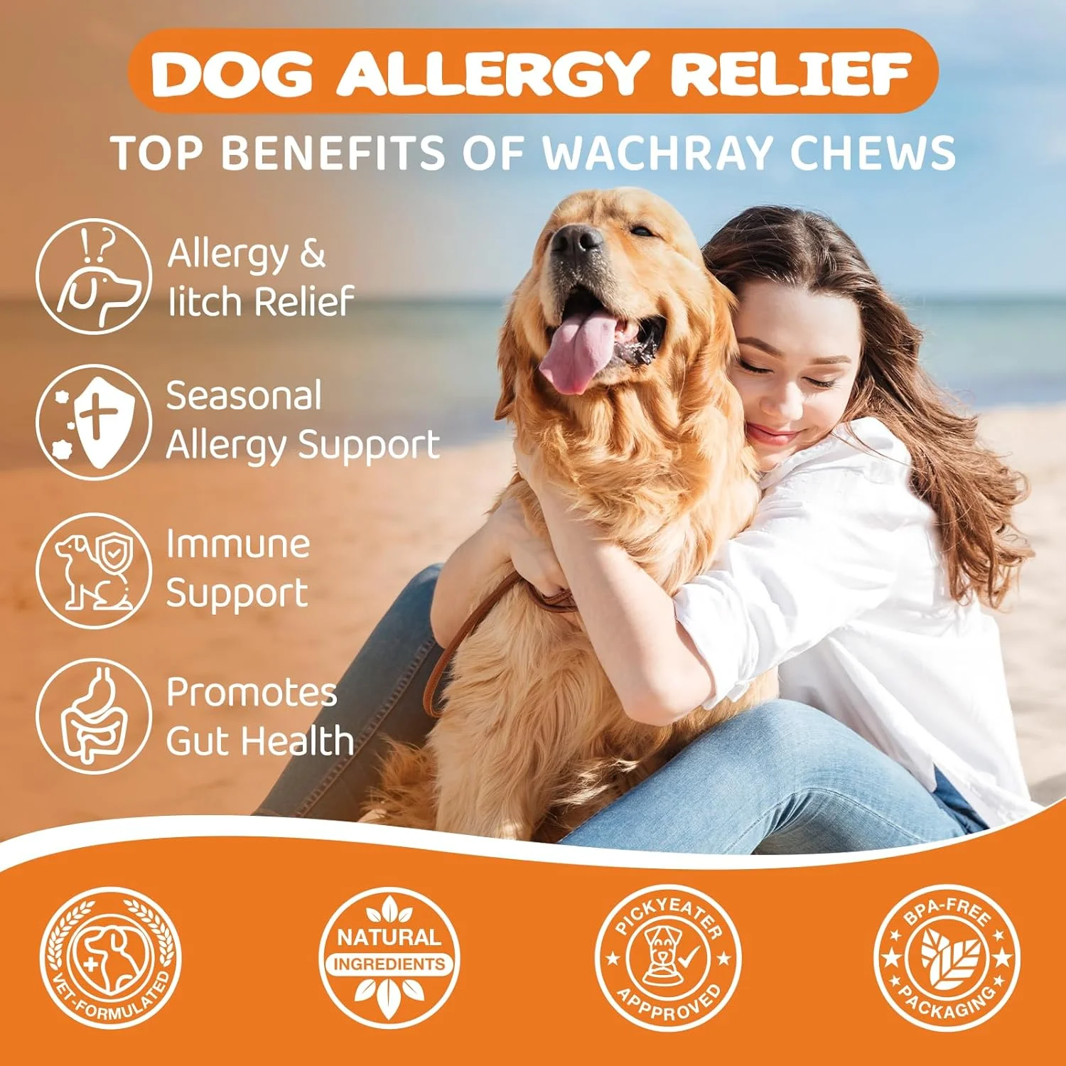 تشویقی های ضد آلرژی سگ