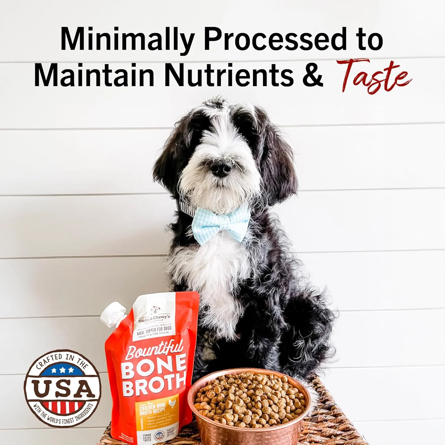 آبگوشت استلا و چوی با طعم مرغ بدون قفس - 473 میلی لیتر - بسته 6 عددی