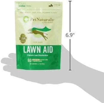 قرص جویدنی کمک چمن پت نچرالز ورمونت 60 عددی برای سگ ها