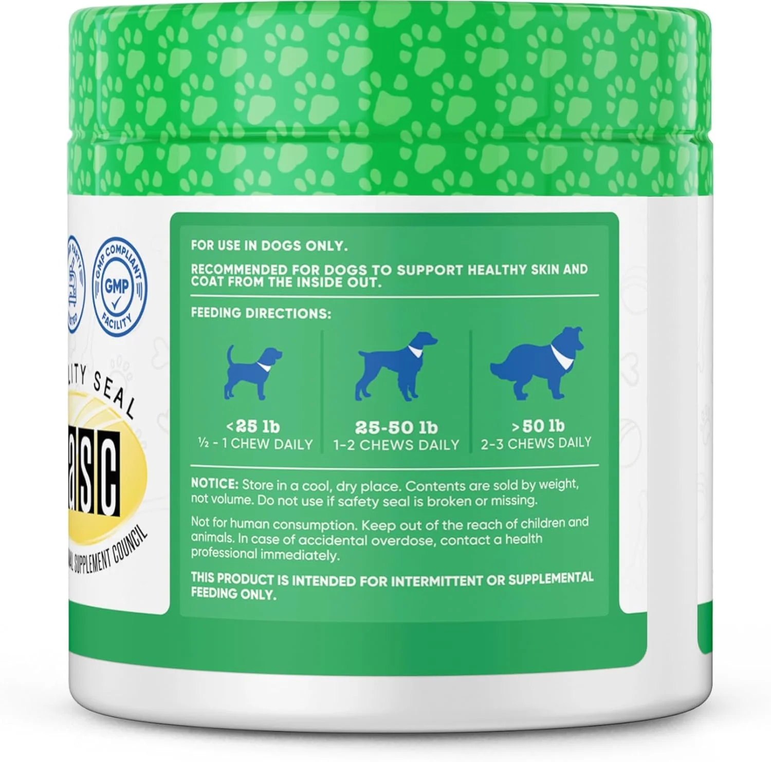 تشویقی نرم پوست و مو سگ نوتری‌کاست پتز (طعم گوشت گاو) 60 عدد - کمک به داشتن پوشش براق و پوست سالم