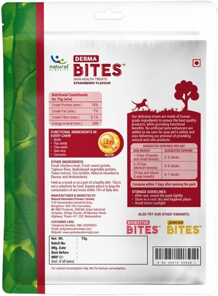 بسته ترکیبی طعم های مختلف تشویقی Natural Remedies برای سگ ها و توله سگ ها | تشویقی های گوارشی، تشویقی های ایمنی، تشویقی های پوستی، تشویقی های هوشمند، تشویقی های جونیور، تشویقی های حرکتی | 75 گرمی (بسته 6 عددی)