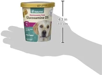 مکمل پشتیبانی از مفاصل سگ و گربه NaturVet Glucosamine DS Level 1