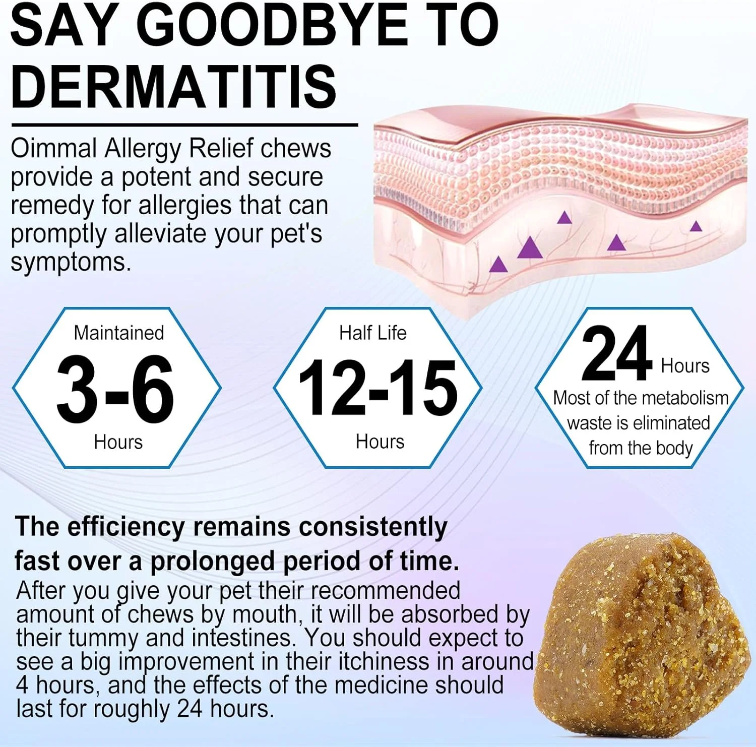 تشویقی های ضد خارش و تقویت سیستم ایمنی سگ، (150 عدد با طعم اردک پکنی) تسکین خارش پوست یا آلرژی سگ، برای چشم ها، گوش ها، آلرژی های فصلی و موارد دیگر، سلامت پوست و مو برای همه نژادها و اندازه ها