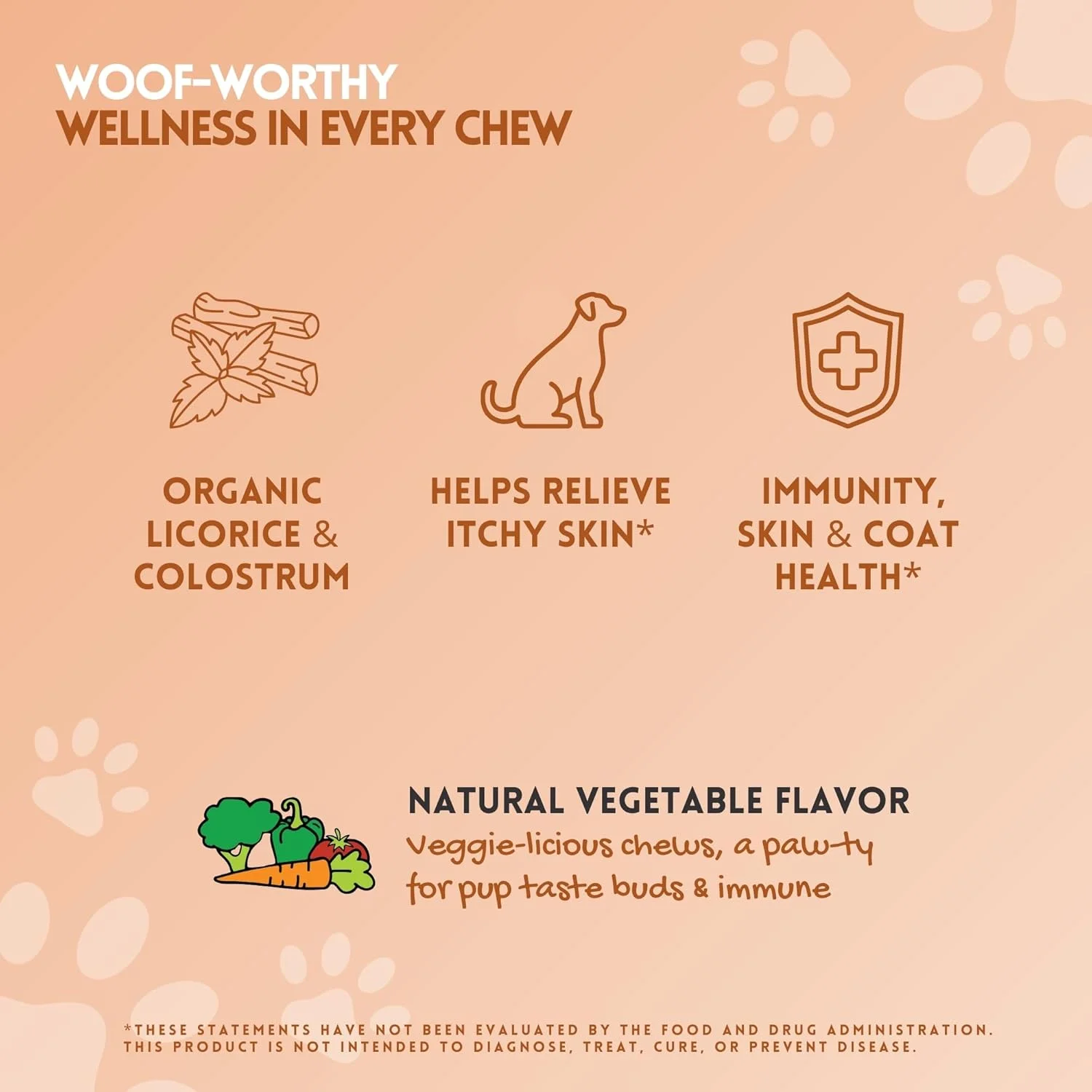 قرص های جویدنی آلرژی + ایمنی حیوانات خانگی Herbion Naturals با جلبک دریایی و ویتامین C، 120 عدد - پشتیبانی از ایمنی، سلامت پوست و پوشش - تسکین خارش پوست - ساخت ایالات متحده آمریکا - طعم سبزیجات - برای سگ های 12 هفته به بالا