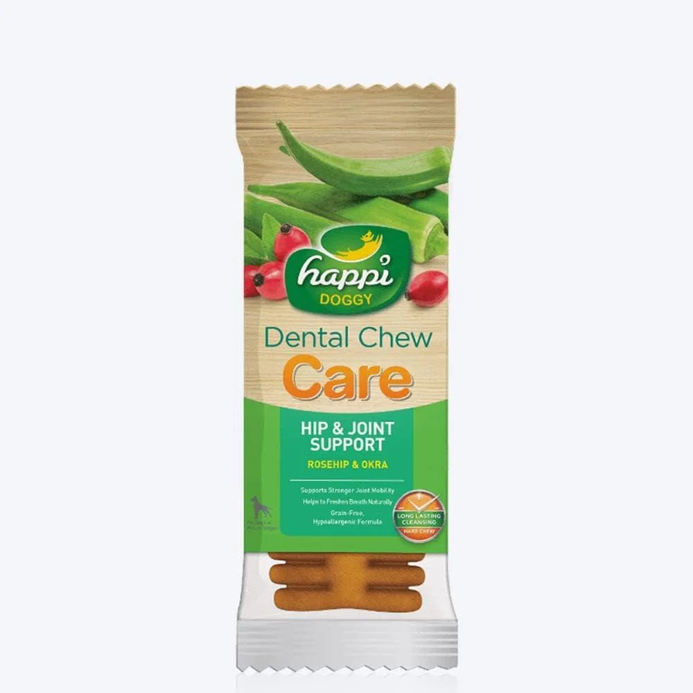 تشویقی دندانی سگ هپی داگی - مراقبت - گل رز و بامیه - تک سایز 23 گرمی - بسته 1 عددی تشویقی دندانی سگ هپی داگی - مراقبت - گل رز و بامیه - تک سایز 23 گرمی - بسته 1 عددی