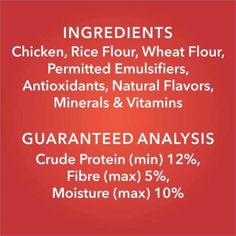 بیسکویت تشویقی سگ درولز، مرغ واقعی، 800 گرم | پخته شده در فر، ترد، بدون مواد مصنوعی، جلوگیری از ایجاد جرم دندان | بهترین برای آموزش و پاداش | برای توله سگ و سگ بالغ