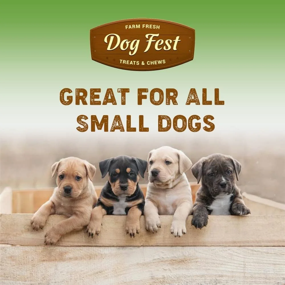 تکه های گوشت گاو Dog Fest برای سگ های مینیاتوری، تشویقی سگ - 55 گرم - 1.94 اونس