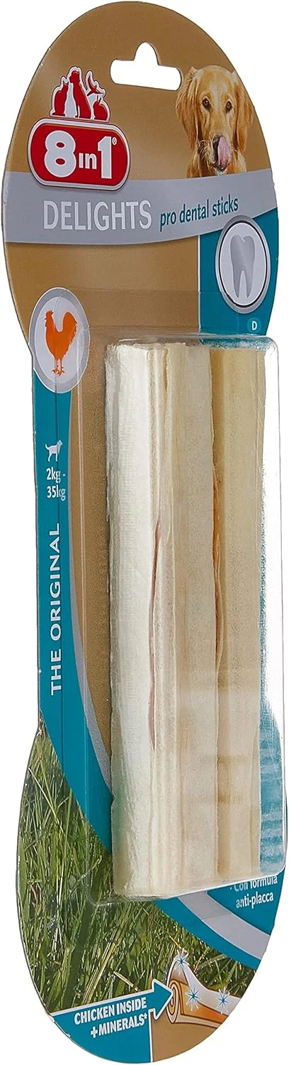 تشویقی سگ 8in1 مدل Dental Delights Sticks - بسته 3 عددی