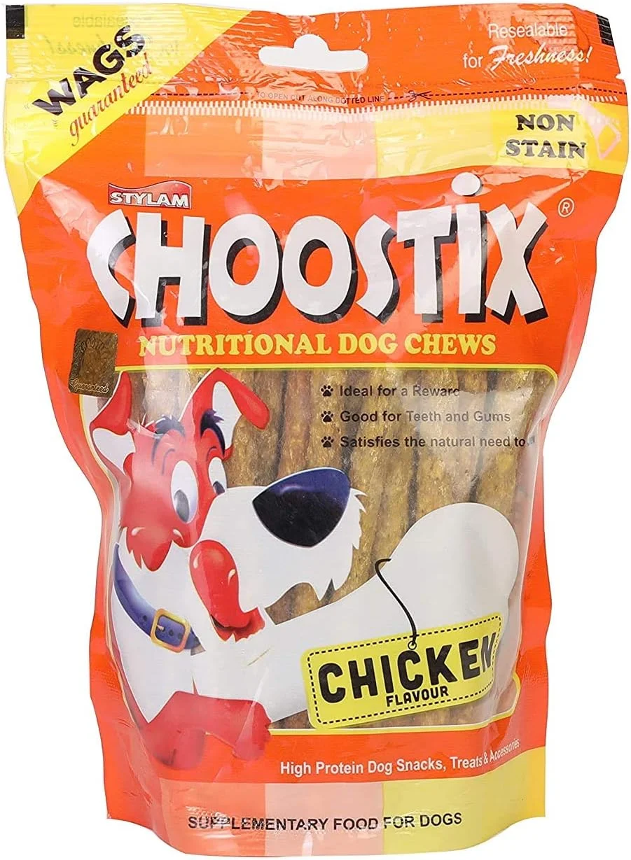 تشویقی سگ چوستیکس مدل Chicken Stick مناسب برای تمام سنین، 450 گرمی (بسته 2 عددی)