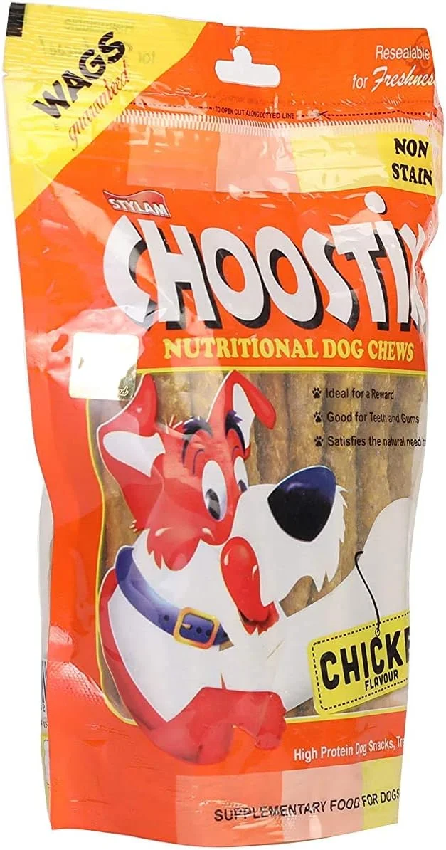 تشویقی سگ چوستیکس مدل Chicken Stick مناسب برای تمام سنین، 450 گرمی (بسته 2 عددی)