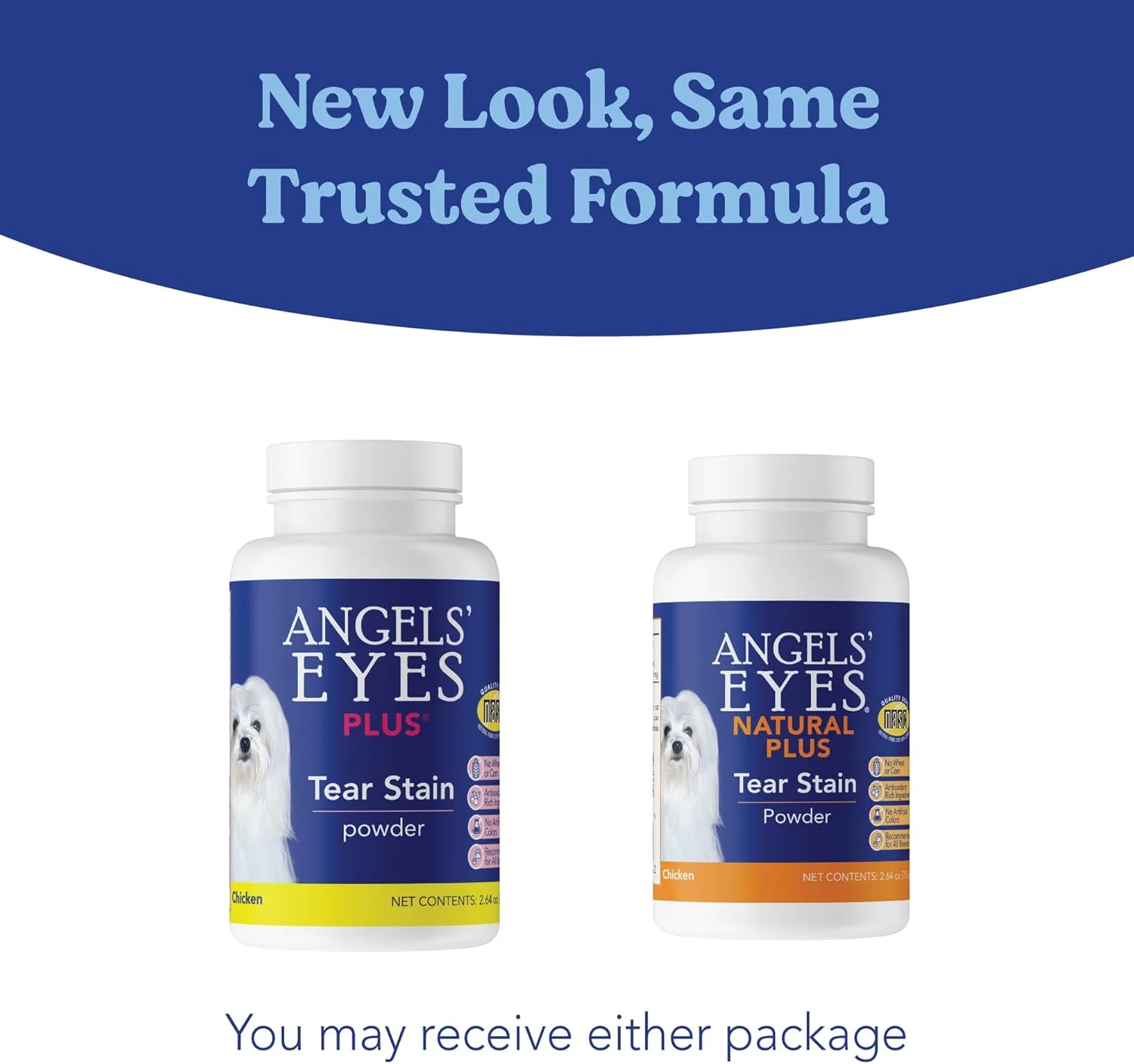 فرمول چشم های فرشته پلاس با طعم مرغ برای سگ ها - 75 گرم