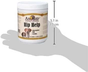 پودر کمک به مفاصل ران Animed برای سگ ها، 590 میلی لیتر (جدید)