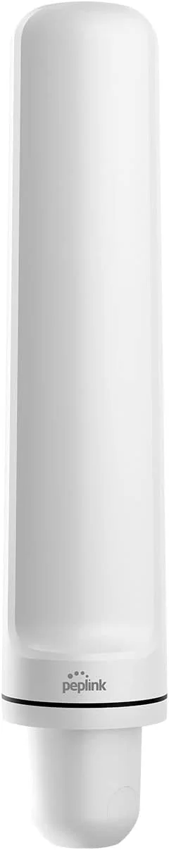 آنتن همه جهته دریایی Peplink مدل Maritime 10 | محفظه مقاوم در برابر اشعه ماوراء بنفش IP68، نوع N، 9.3dBi، 1x1 SISO، برد بلند، اتصال LTE و 5G در دریا | نصب آسان، نصب روی میله و دیوار | ANT-MR-10-N-W