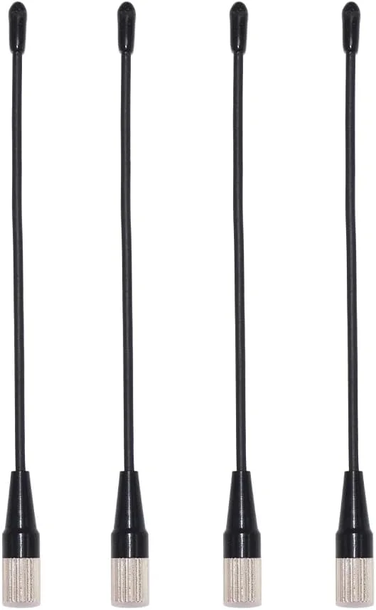 آنتن جایگزین شلاقی 4 عددی PALPEAL برای فرستنده و گیرنده بی سیم کمری Shure ULXD1 QLXD1 UR1 UR1M UR5 P9R P9RA P10R WLXD1 AD1، 518 تا 698 مگاهرتز