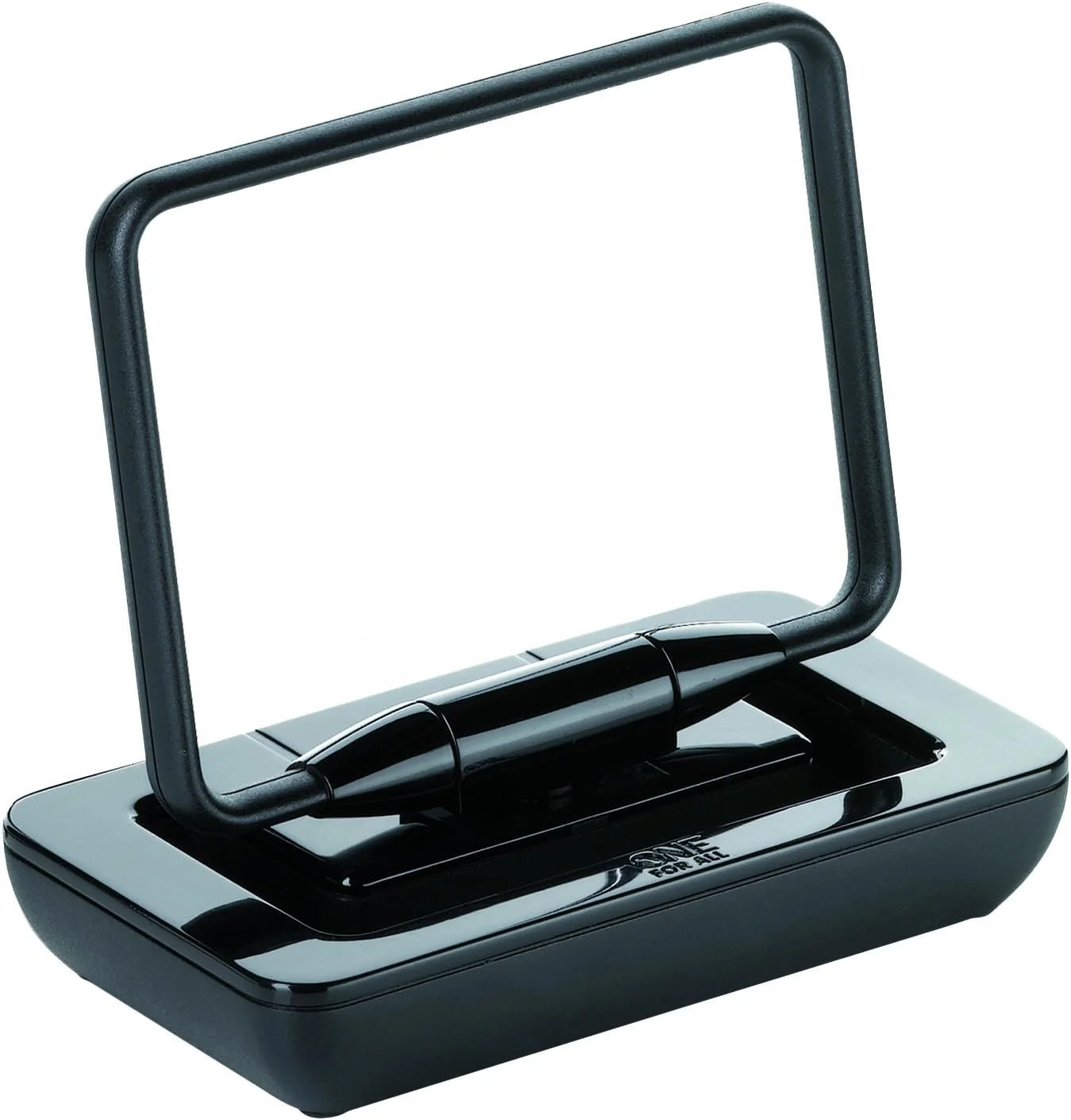 آنتن تلویزیون دیجیتال داخلی بدون تقویت کننده One For All - آماده دریافت سیگنال های تلویزیون دیجیتال و آنالوگ در محدوده 5 کیلومتر - HD Ready - آنتن HDTV - UHF/VHF - مشکی - SV9015