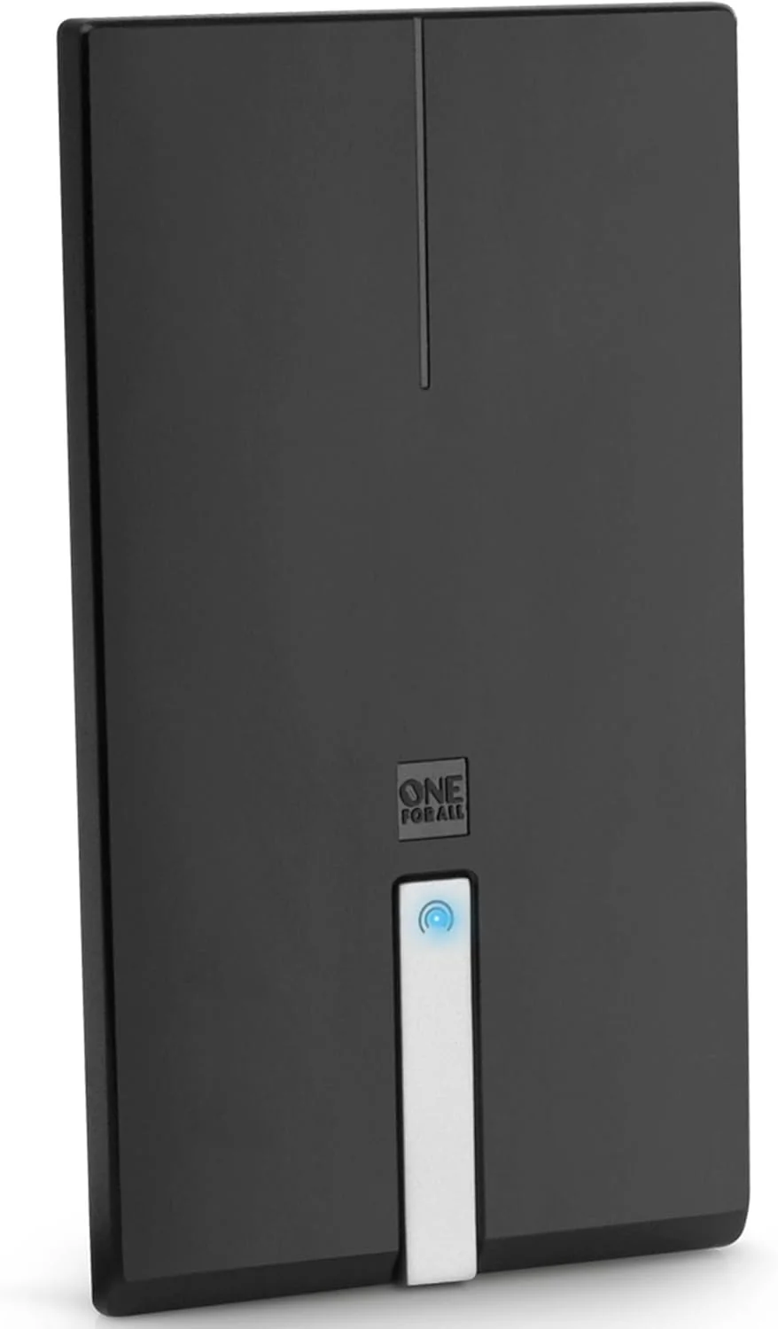 آنتن تلویزیون دیجیتال داخلی تقویت شده One For All مدل SV9425 - آماده دریافت سیگنال های تلویزیونی Freeview و آنالوگ در محدوده 24 کیلومتر - Full HD Ready - آنتن HDTV ممتاز - UHF/VHF - مشکی