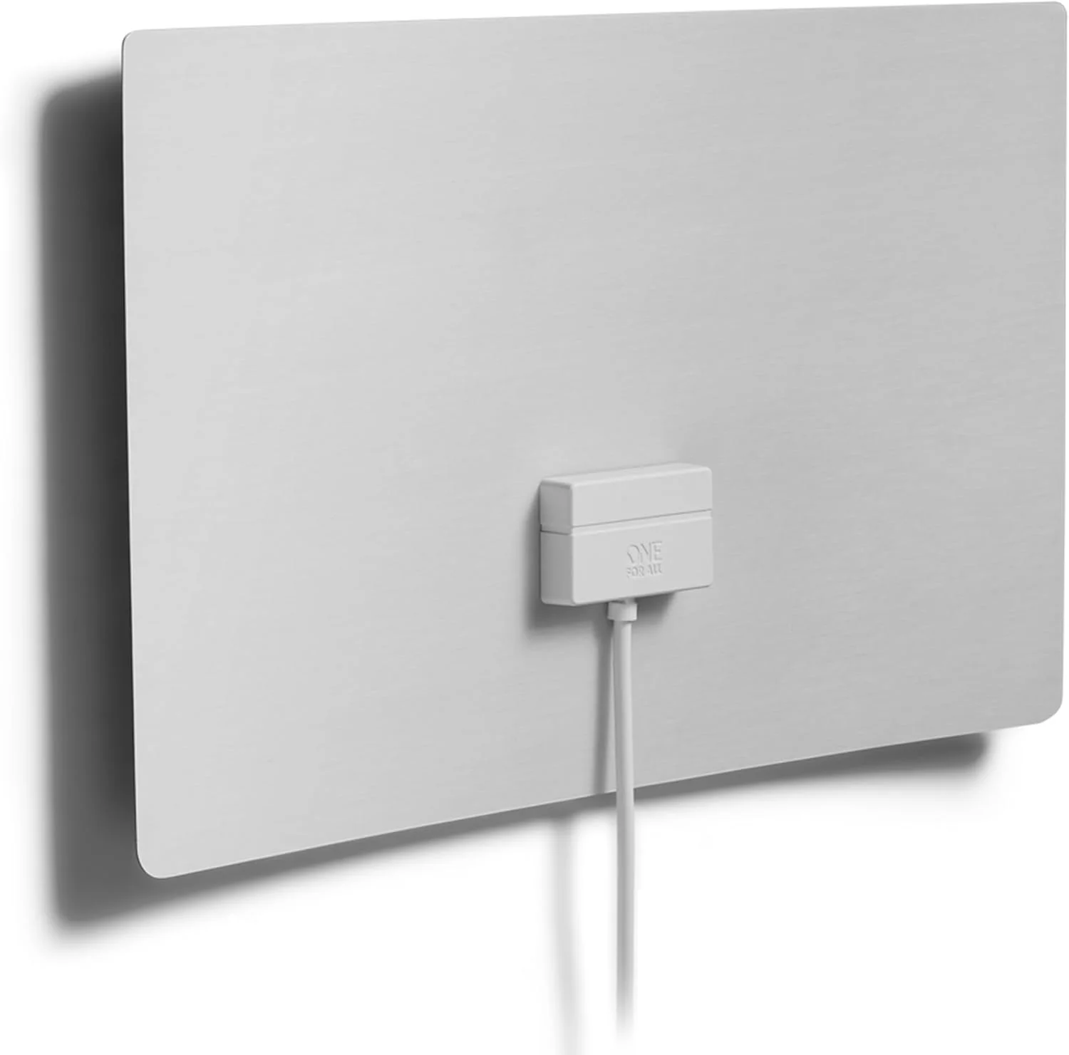 آنتن داخلی فوق العاده تخت One For All SV9440-5G - آنتن دیجیتال تلویزیون Full HD - قابل نصب روی دیوار/سقف - محدوده 0 تا 25 کیلومتر - سفید