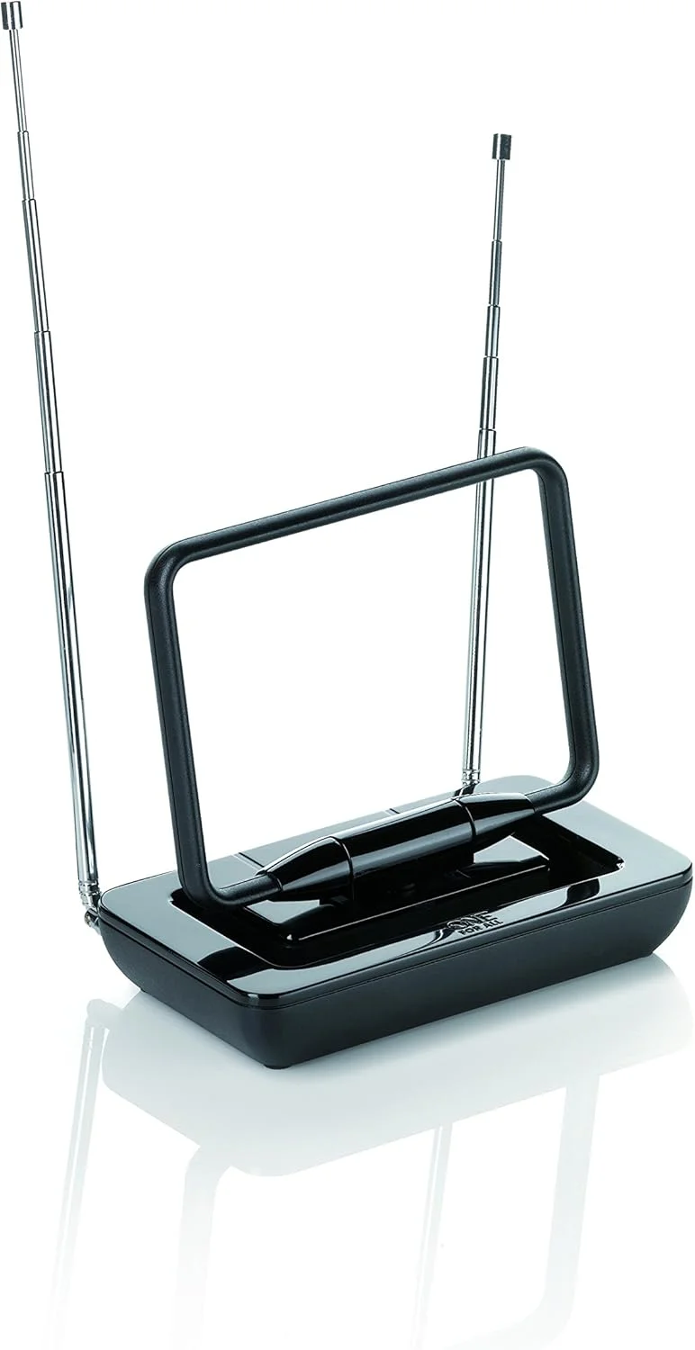 آنتن داخلی تقویت شده One For All - آماده برای دریافت Freeview - مشکی - SV9125