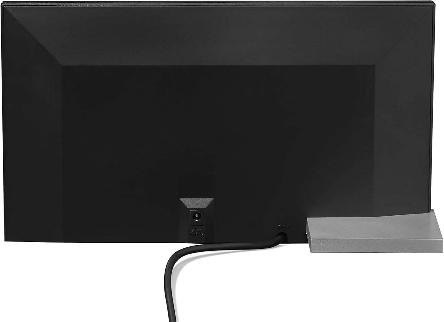 آنتن HDTV تقویت شده One For All برای کانال های تلویزیونی رایگان 1080P 4K، برد دریافت طولانی 50 مایل، ویژگی کنترل بهره اتوماتیک و کابل کواکسیال 5 فوتی، مشکی، مدل 16424