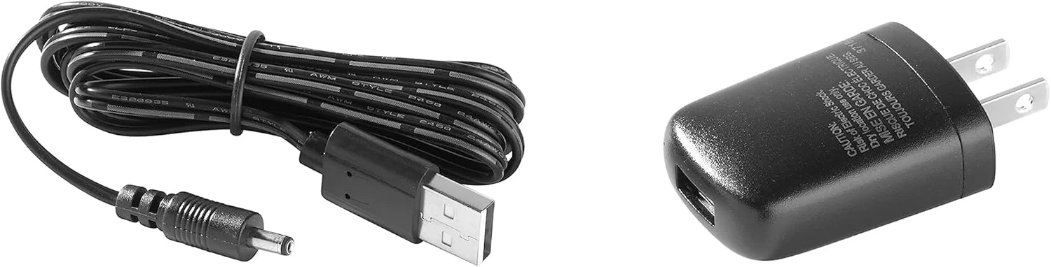 آنتن HDTV تقویت شده One For All برای کانال های تلویزیونی رایگان 1080P 4K، برد دریافت طولانی 50 مایل، ویژگی کنترل بهره اتوماتیک و کابل کواکسیال 5 فوتی، مشکی، مدل 16424