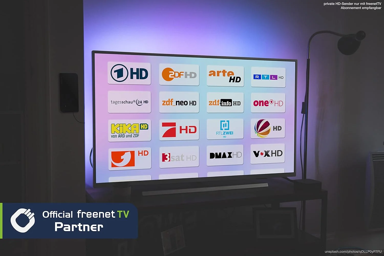 آنتن داخلی دیجیتال Oehlbach Scope Vision DVB-T2 HD - آنتن داخلی دیجیتال - تغذیه از طریق USB - تقویت کننده فعال DVB-T2 - آنتن داخلی - مشکی