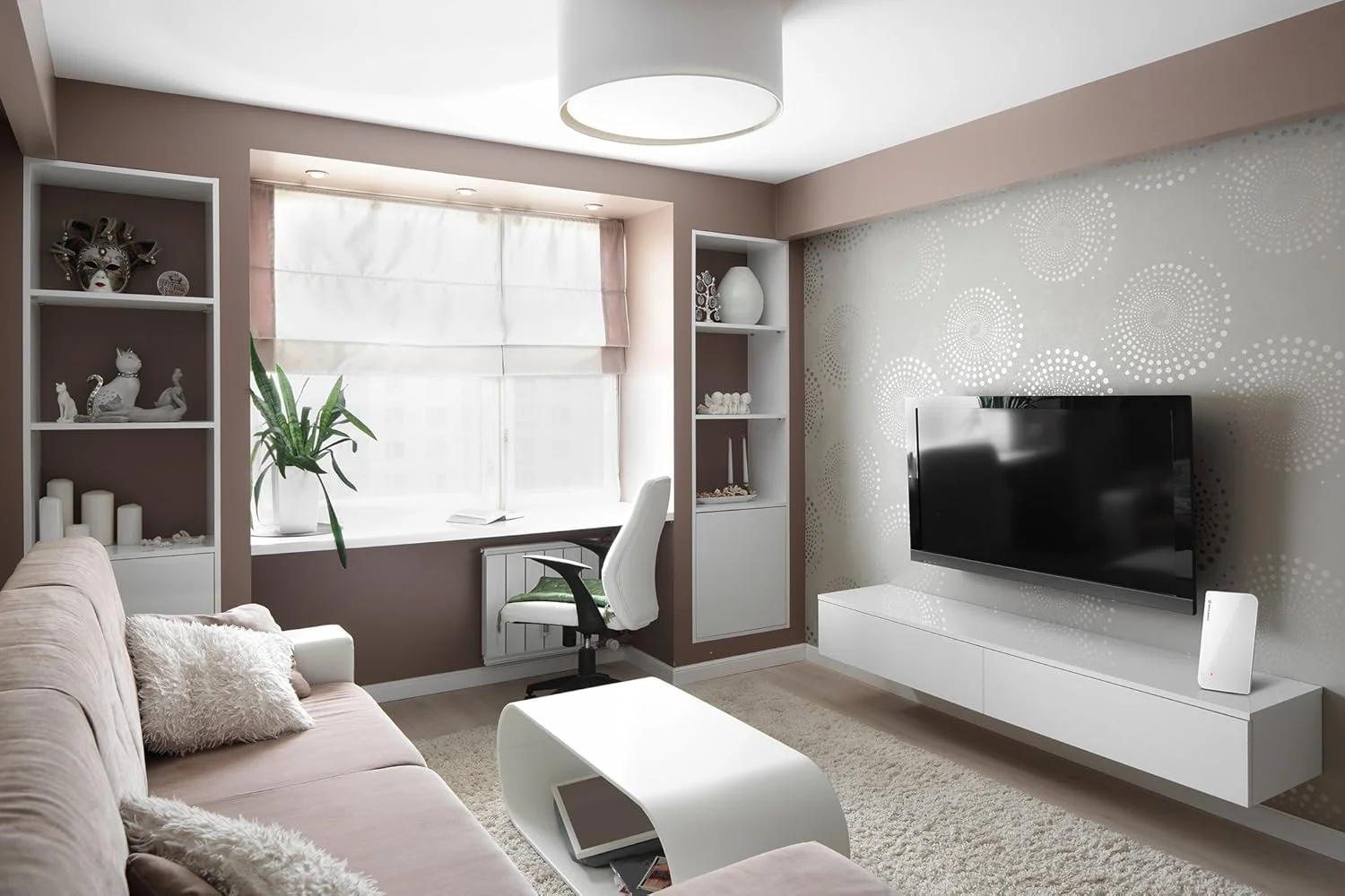 آنتن داخلی دیجیتال Oehlbach Scope Vision DVB-T2 HD - آنتن داخلی دیجیتال - تغذیه USB - تقویت کننده فعال DVB-T - آنتن داخلی - سفید