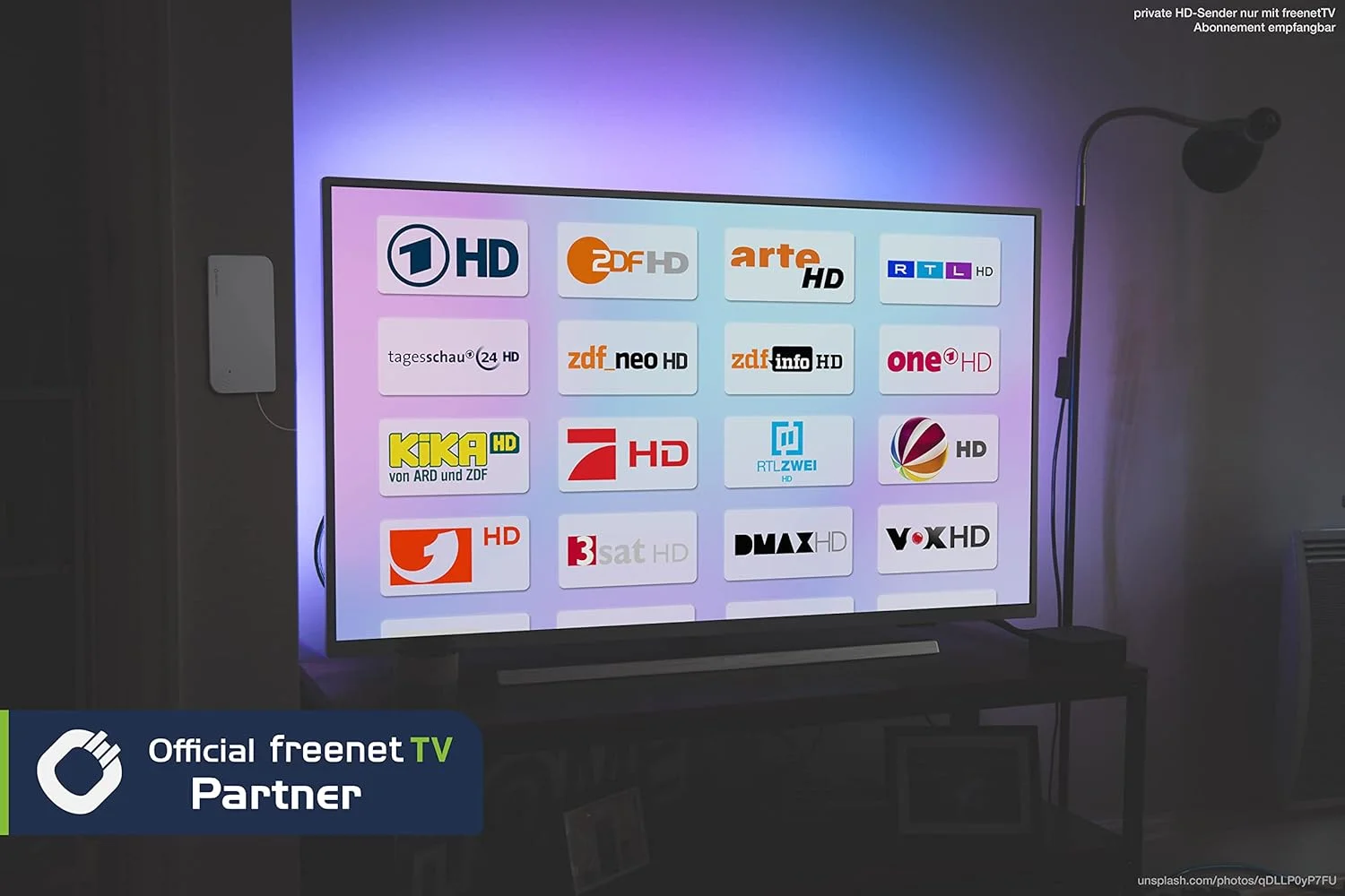 آنتن داخلی دیجیتال Oehlbach Scope Vision DVB-T2 HD - آنتن داخلی دیجیتال - تغذیه USB - تقویت کننده فعال DVB-T - آنتن داخلی - سفید