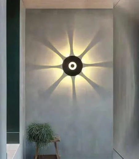 چراغ دیواری قارچی LED AFN LIGHTINGS آلومینیومی ضد آب مدرن نور سفید گرم چراغ بیرونی گرد مات دیوارکوب بیرونی/داخلی برای راه پله اتاق خواب اتاق نشیمن بالکن ایوان 10 وات -3500K 10 سانتی متر