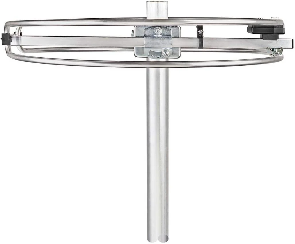 آنتن خارجی NEDIS | محدوده دریافت: 0-15 کیلومتر | بهره dBi (با کابل آنتن): 4 دسی بل | آلومینیوم 512 میلی متر مشکی/نقره ای