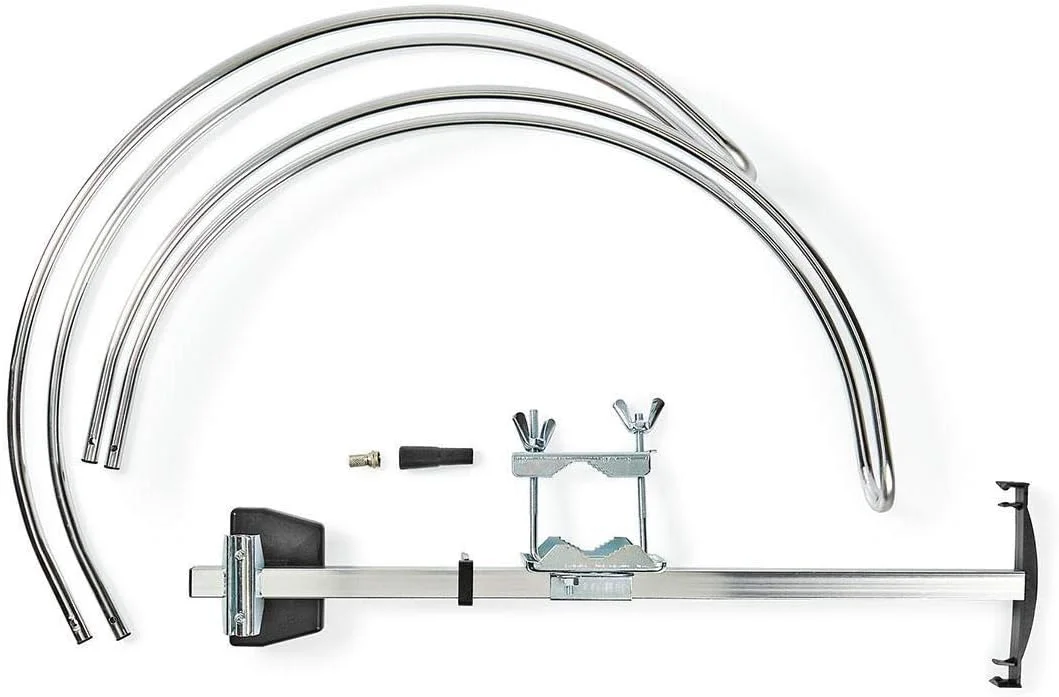 آنتن خارجی NEDIS | محدوده دریافت: 0-15 کیلومتر | بهره dBi (با کابل آنتن): 4 دسی بل | آلومینیوم 512 میلی متر مشکی/نقره ای