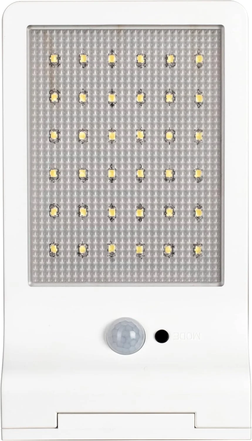چراغ LED باتری خور LEDVANCE: برای دیوار، DoorLED خورشیدی / 3 وات، زاویه تابش: 100 درجه، سفید سرد، 4000 کلوین، جنس بدنه: اکریلونیتریل بوتادین استایرن (ABS)، IP44، بسته 1 عددی