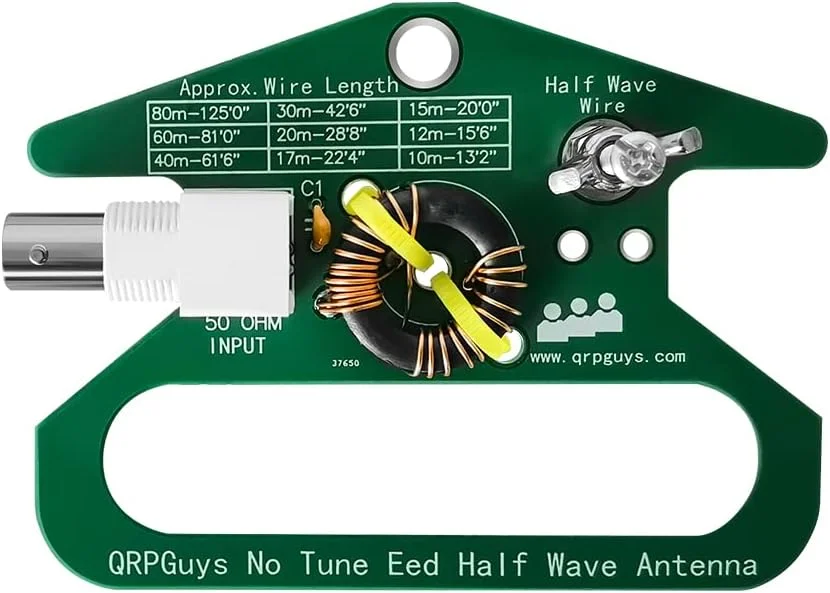 ماژول آنتن نیم موج تغذیه انتهایی بدون تنظیم Morelian قابل حمل 80m-10m با طراحی اتلاف حرارت در ناحیه بزرگ و عملکرد کارآمد و پایدار