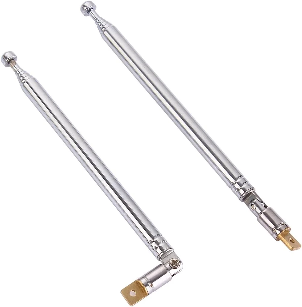 آنتن تلسکوپی 2 عددی moinkerin برای رادیو تلویزیون، طراحی 7 بخشی، آنتن جهانی