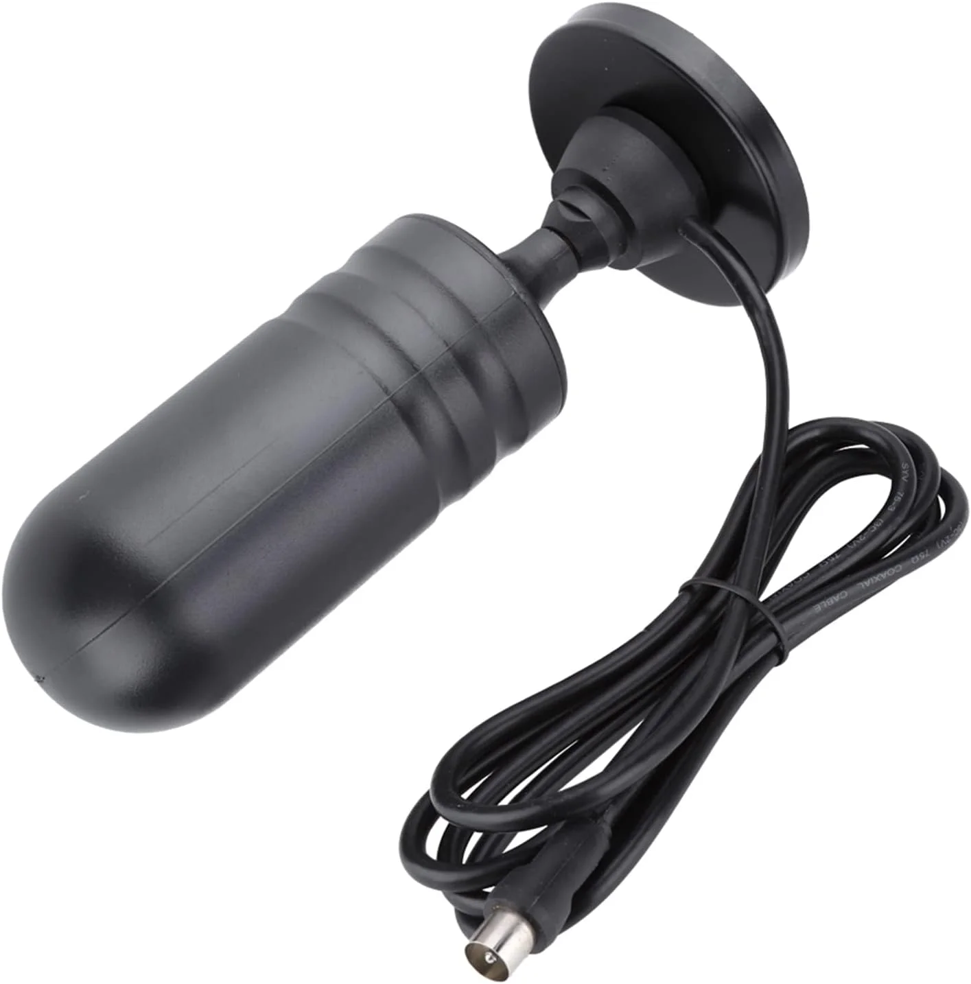 آنتن داخلی/خارجی 30dbi Morelian DTMB، دریافت دو فرکانسی UHF/VHF، آنتن تلویزیون دیجیتال همه جهته 30dbi با کابل 1.5 متری و پایه