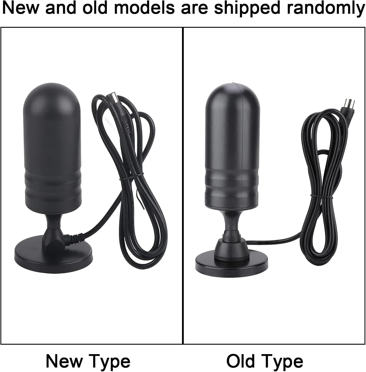 آنتن داخلی/خارجی 30dbi Morelian DTMB، دریافت دو فرکانسی UHF/VHF، آنتن تلویزیون دیجیتال همه جهته 30dbi با کابل 1.5 متری و پایه