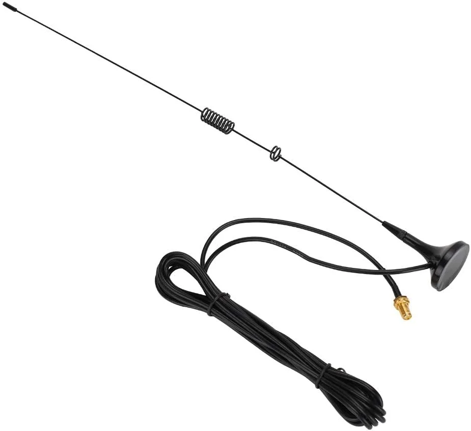 آنتن VHF UHF مورلیان 3.0dB/2.15dB با بهره بالا، سیگنال پایدار، پایه مغناطیسی برای UV 5R، مناسب برای -wood، LINTON، PUXING و غیره