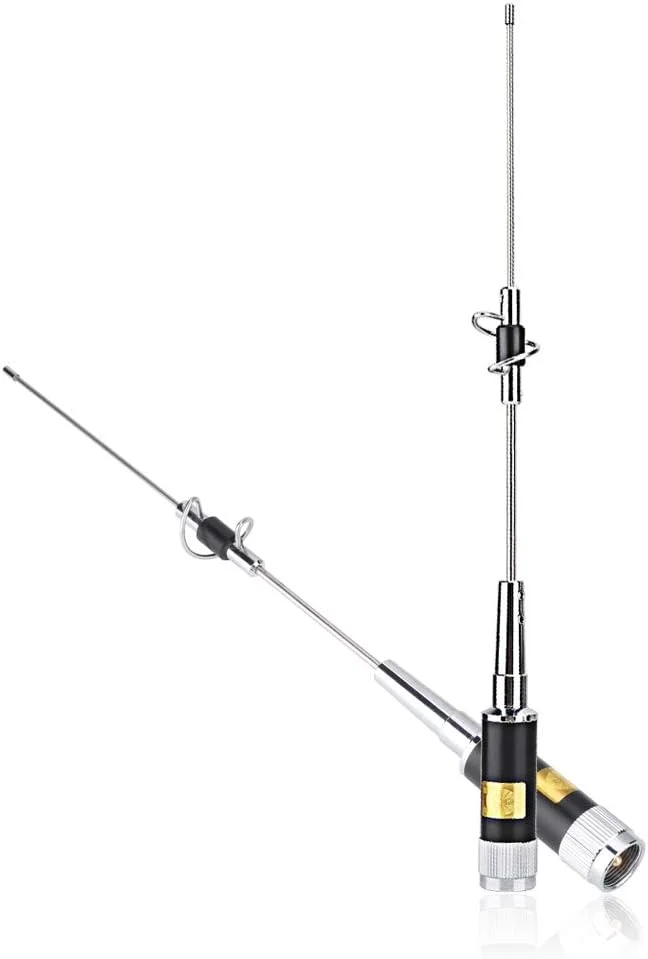 آنتن موبایل قابل تنظیم رادیویی CR-77 144/430MHz برای رادیو دستی آنتن موبایل قابل تنظیم رادیویی CR-77 144/430MHz برای رادیو دستی