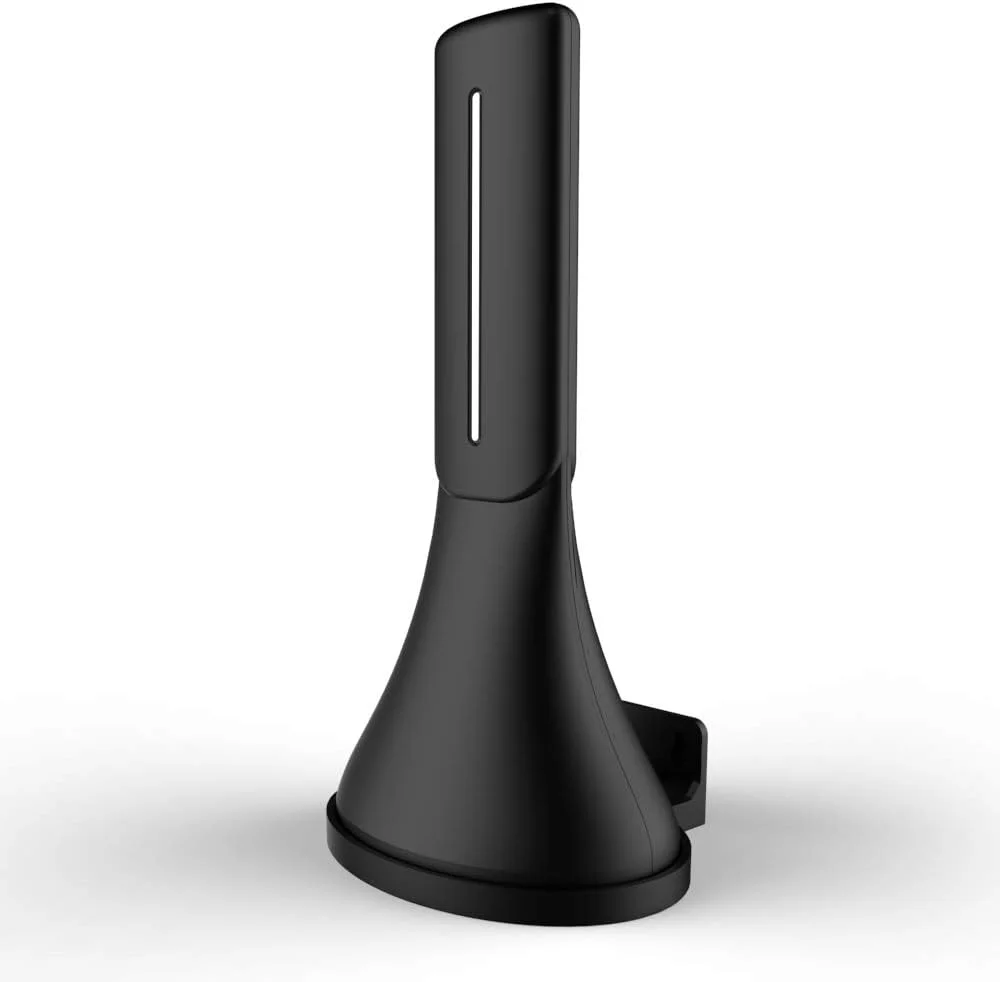 آنتن HDTV مکزونگا - نسخه به روز شده 2019، آنتن دیجیتال HDTV قابل حمل، برد بلند 60-100 مایل با تقویت کننده سیگنال برای کانال های تلویزیونی محلی 4K HD VHF UHF با کابل کواکسیال 13 فوتی برای فایر تی وی استیک