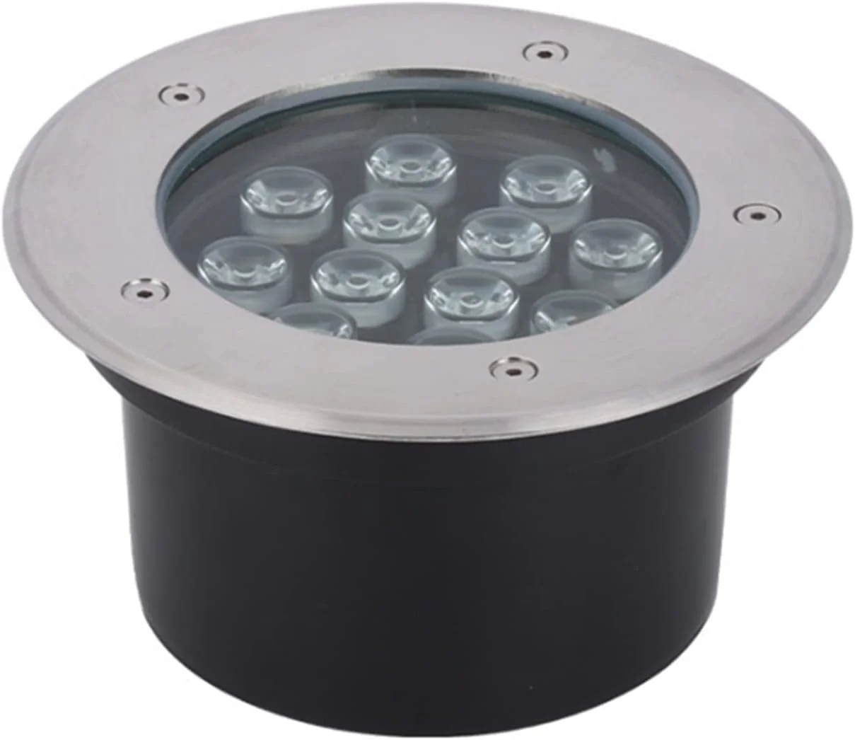 چراغ های دفنی LED محوطه بیرونی، چراغ های توکار باغی، ضد آب IP65، مناسب برای پله، حیاط، راهرو، عرشه، AC85-265V (سبز 3 وات)