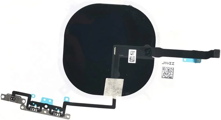 آنتن تراشه بی سیم NFC برای آیفون 11 پرو مکس - پد سیگنال سیم پیچ شارژ QI با فلکس صدا و براکت فلزی از پیش نصب شده