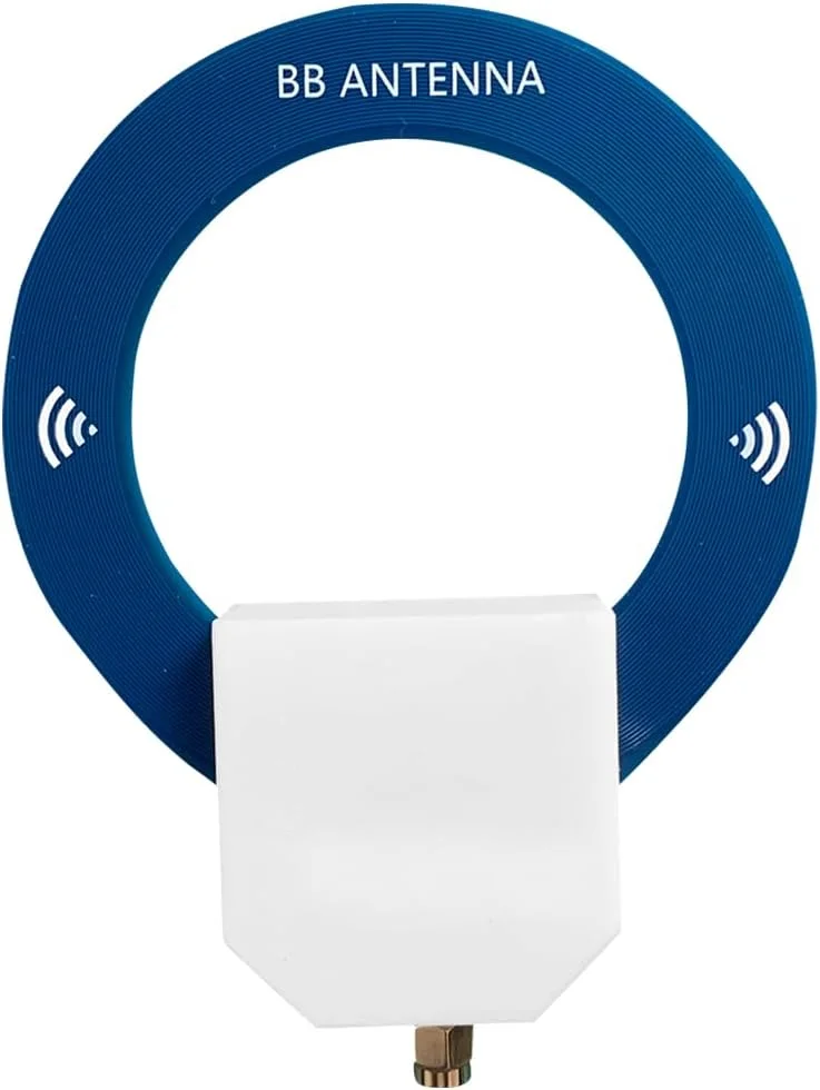 آنتن حلقه ای MW SW قابل حمل LYEAA با فرکانس 9.9KHz-181MHz، آنتن حلقه ای کوچک BB، آنتن دونات MW/SW برای گیرنده Malachite SDR TEF6686