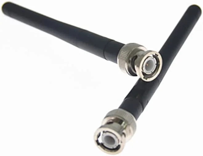 دو عدد آنتن UHF با کانکتور BNC برای گیرنده های Sennheiser EW100 EW300 EW500 G3