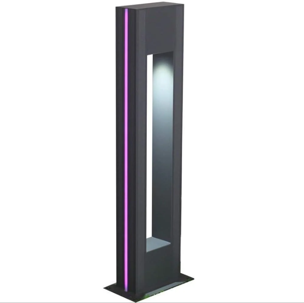 چراغ چمنی ال ای دی ضد آب IP44 مناسب فضای باز، چراغ ستونی مدرن و خلاقانه، فانوس ستونی آلومینیومی برای ویلا، محوطه مسکونی، استخر، نورپردازی محوطه، چراغ پایه مسیر پیاده روی