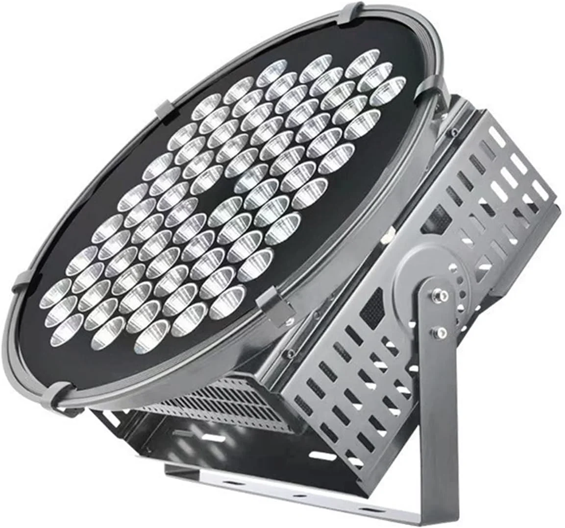 چراغ های سیلابی فضای باز نور LED خیره کننده در ارتفاع بالا نورافکن چراغ خیابانی رنگارنگ کانال فضای باز پارکینگ حیاط خلوت تیر چراغ خیره کننده (سفید، 400 وات)