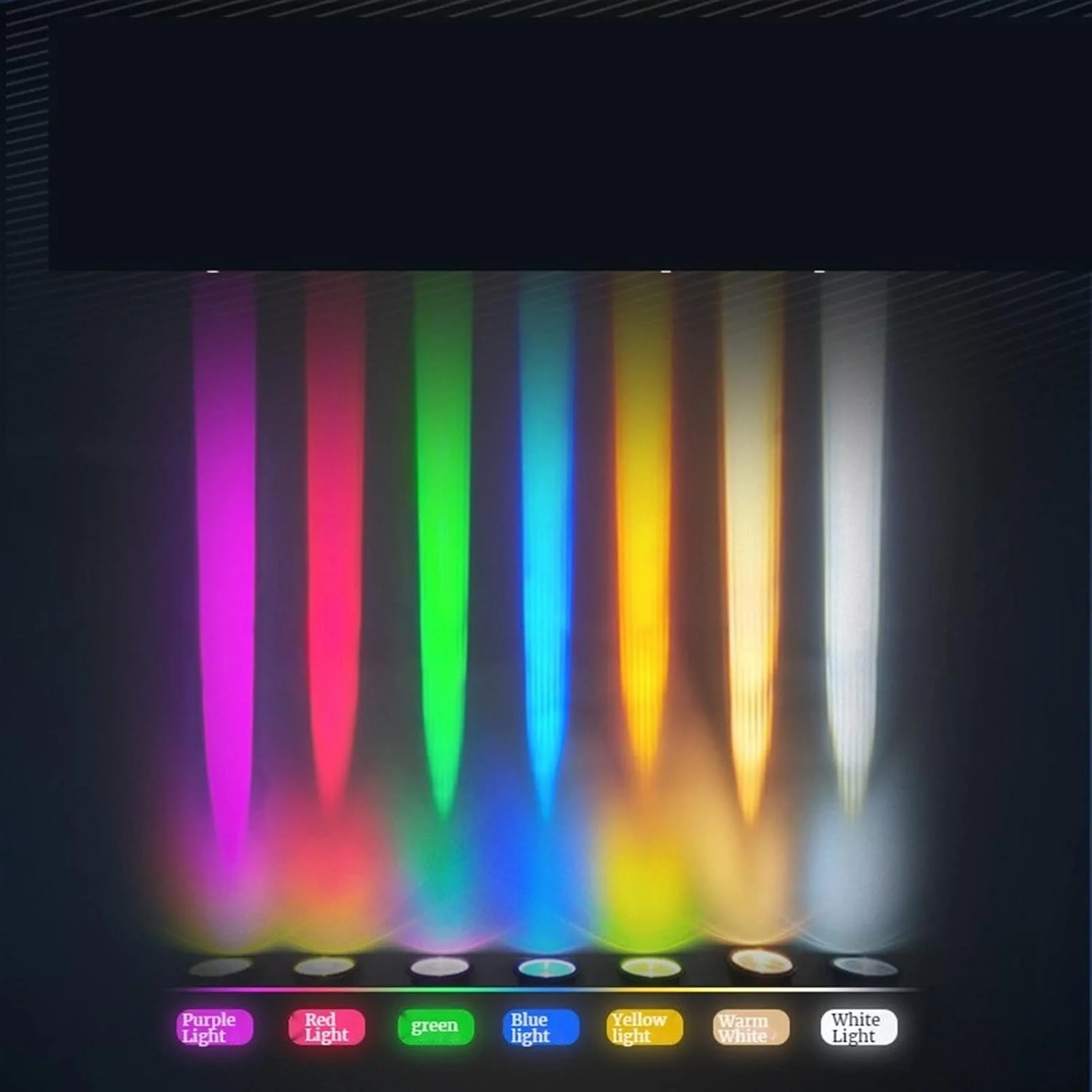 چراغ های سیلابی فضای باز نور LED خیره کننده در ارتفاع بالا نورافکن چراغ خیابانی رنگارنگ کانال فضای باز پارکینگ حیاط خلوت تیر چراغ خیره کننده (سفید، 400 وات)