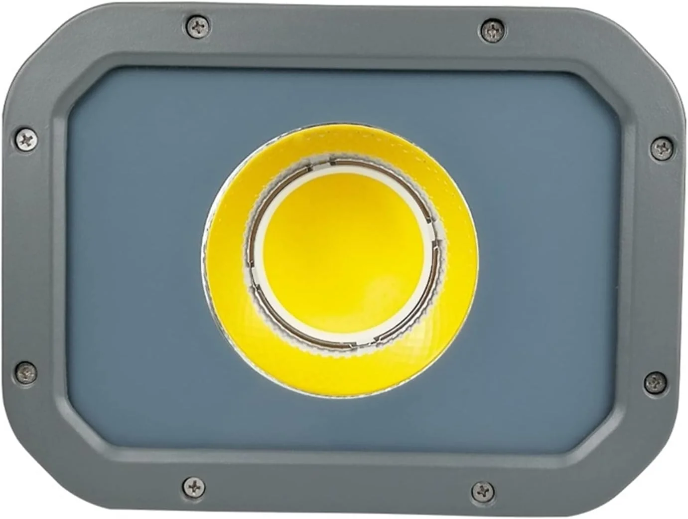 چراغ های سیلابی LED فوق العاده روشن جدید برای فضای باز، ضد آب، نورافکن LED، روشنایی فضای باز استادیوم پارک (سفید گرم 3000K، 50W)