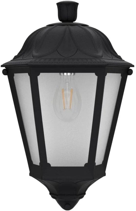 چراغ دیواری B·LED BARCELONA LED BarcelonaLED Fumagalli مناسب فضای باز، فانوسی رزینی با استاندارد IP55، سبک کلاسیک و روستیک به همراه سرپیچ E27 برای درب تراس و باغ