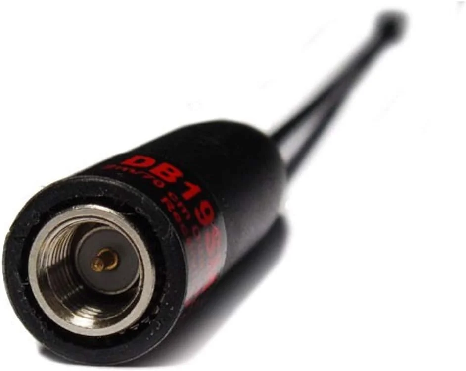 آنتن انعطاف پذیر دو بانده Jetfon DB-19SM VHF/UHF برای واکی تاکی SMA Male 10W 22cm